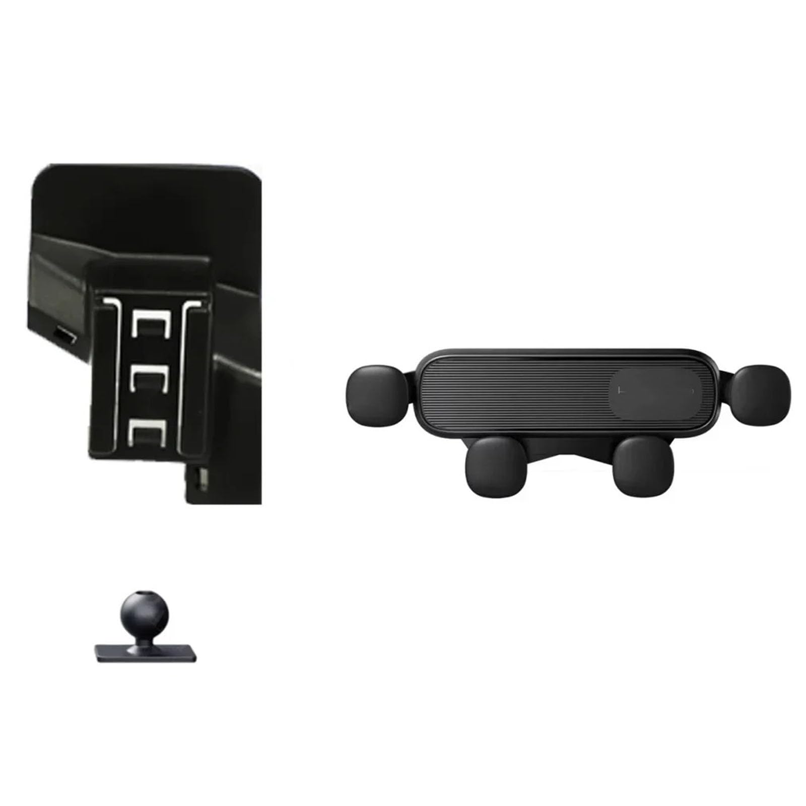 MOGFLMAN Car Phone Holder for KIA Sportage 2011-2016, LHD Car Phone Holder