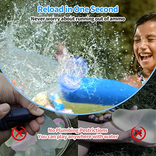【8 Pack】Reusable Water Balloons For Kids Adults Outdoor Activities, Kids Pool Beach Bath Toys, Magnetic Self-Sealing Water Bomb For Summer Games #TOP2