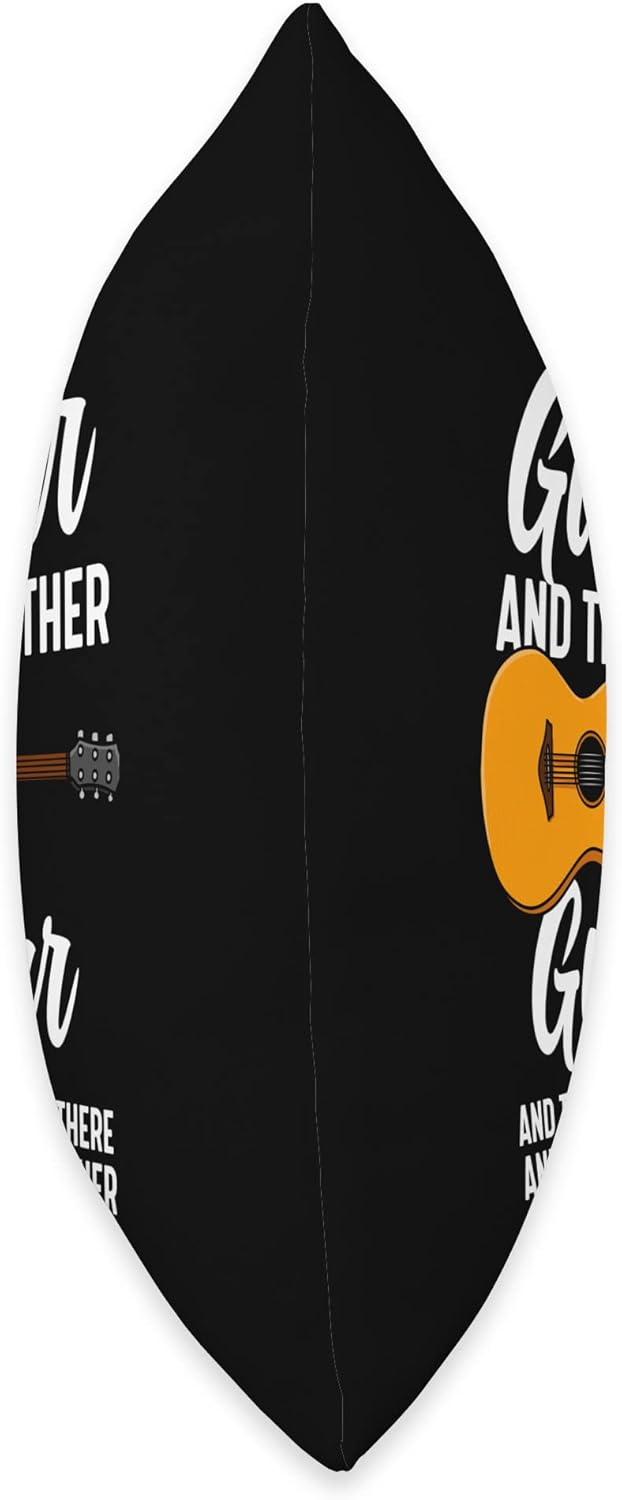 All I Need Is This Guitar Guitarist Musician Guitar Player Throw Pillow