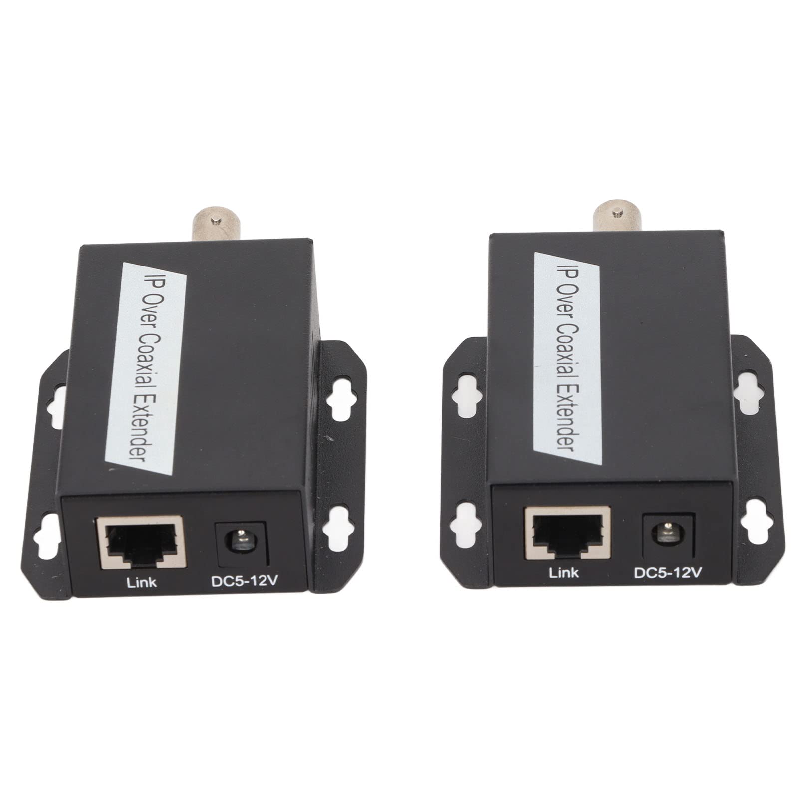 Adattatore Ethernet Extender da 2 pezzi, Extender Ethernet con interfaccia RJ45 e coassiale, Extender di comunicazione bidirezionale per rete di computer, Plug and Play con buon