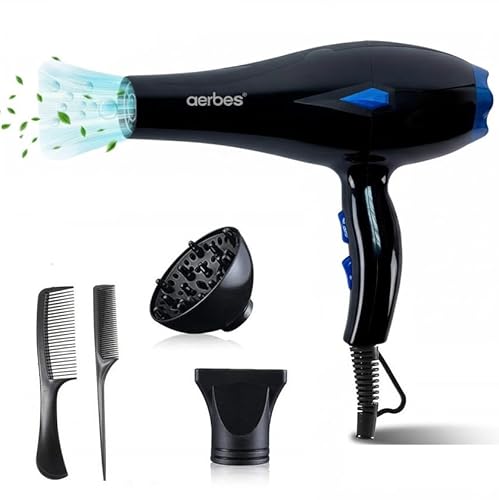 Imagen de Secador de Pelo Profesional Iónico 3800w iones Motor AC 3 Temperaturas 2 Velocidades