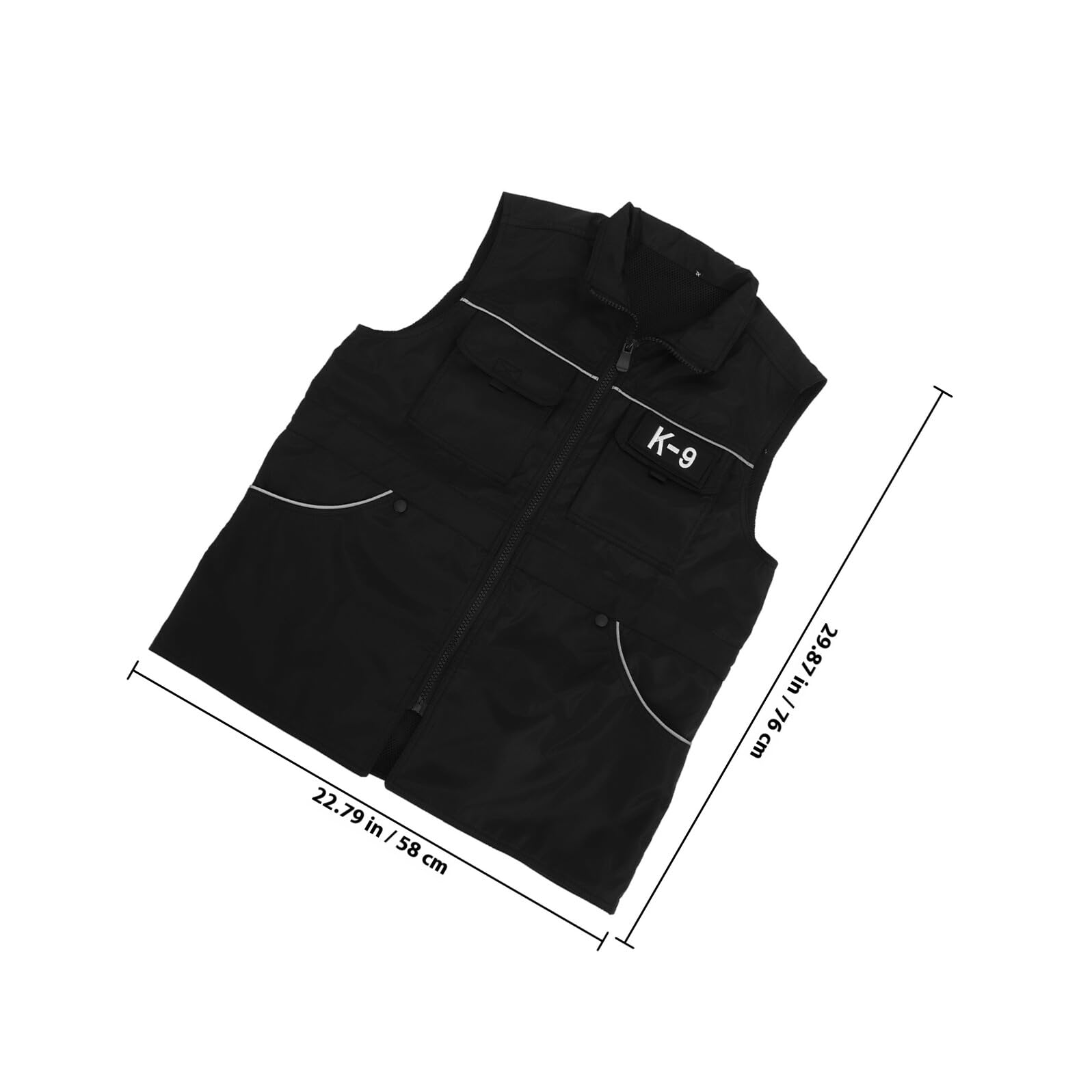 jojofuny Chaleco Protector para Adiestramiento de Perros Múltiples Hebillas de Nylon, Ropa de Adiestrador para Protección Diaria y Paseos