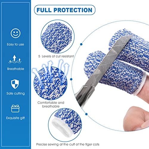 9 Pieces Finger Guard For Cutting Vegetables, Stainless Steel Finger Protector, Knife Finger Protector, Thumb Guard Peelers For Onion Holder Slicer Kitchen Tool Avoid Hurting When Slicing And Chopping #TOP3