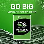 Seagate BarraCuda 8 TB Internal Hard Drive HDD – 3.5 Inch SATA 6 Gb/s, 5,400 RPM, 256 MB Cache for Computer Desktop PC (ST8000DMZ04/004) - Image 4