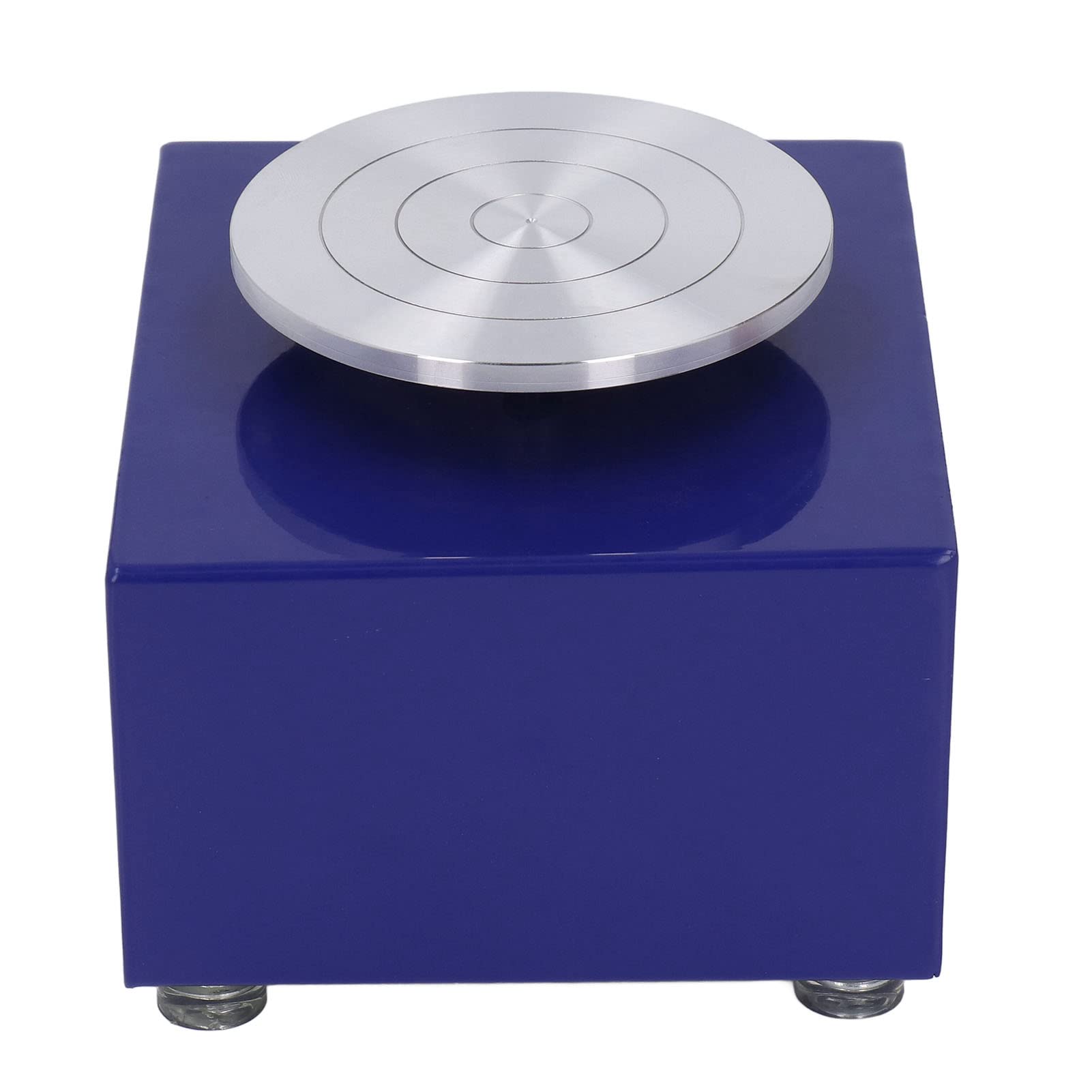 Fdit Mini Torno de Alfarero, Máquina de Alfarería para Niños de 2000 RPM con Recipiente Extraíble, para Manualidades de Arcilla DIY. Actividades para e hijos. (aleación, plástico 2)