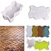 Produktbild Inovey 2pcs Wave Shape Garden DIY Walking Path Maker Cement Brick Mold