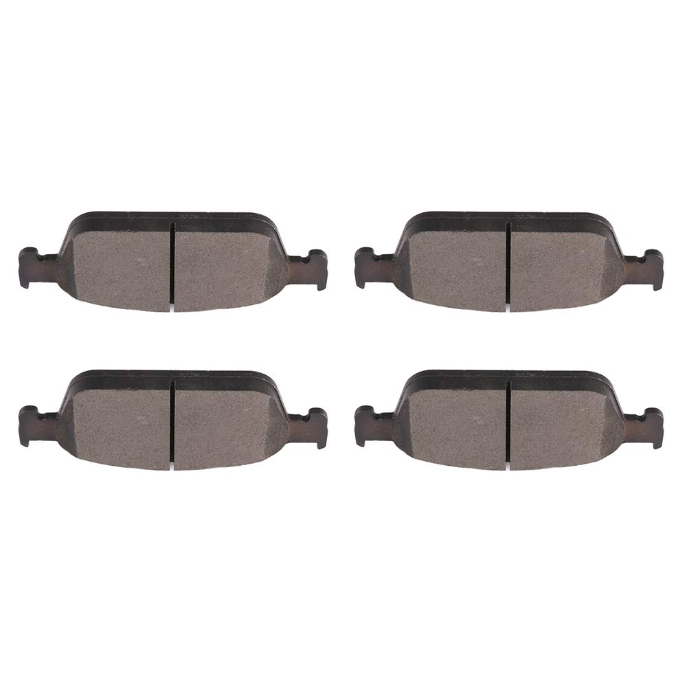 cciyu D1668 Ceramic Front Brake Pad Set Fit For 2013-2019 For Ford Escape,2013-2018 For Ford Focus,2014-2019 For Ford Transit Connect,2015-2019 For Lincoln MKC