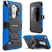 LG G3 Stylus (D690) Case, Evocel [New Generation] Dual Layer Rugged Holster Case (DOES NOT FIT LG G3) with Kickstand and Belt Swivel Clip For LG G3 Stylus (D690) - Retail Packaging, Blue