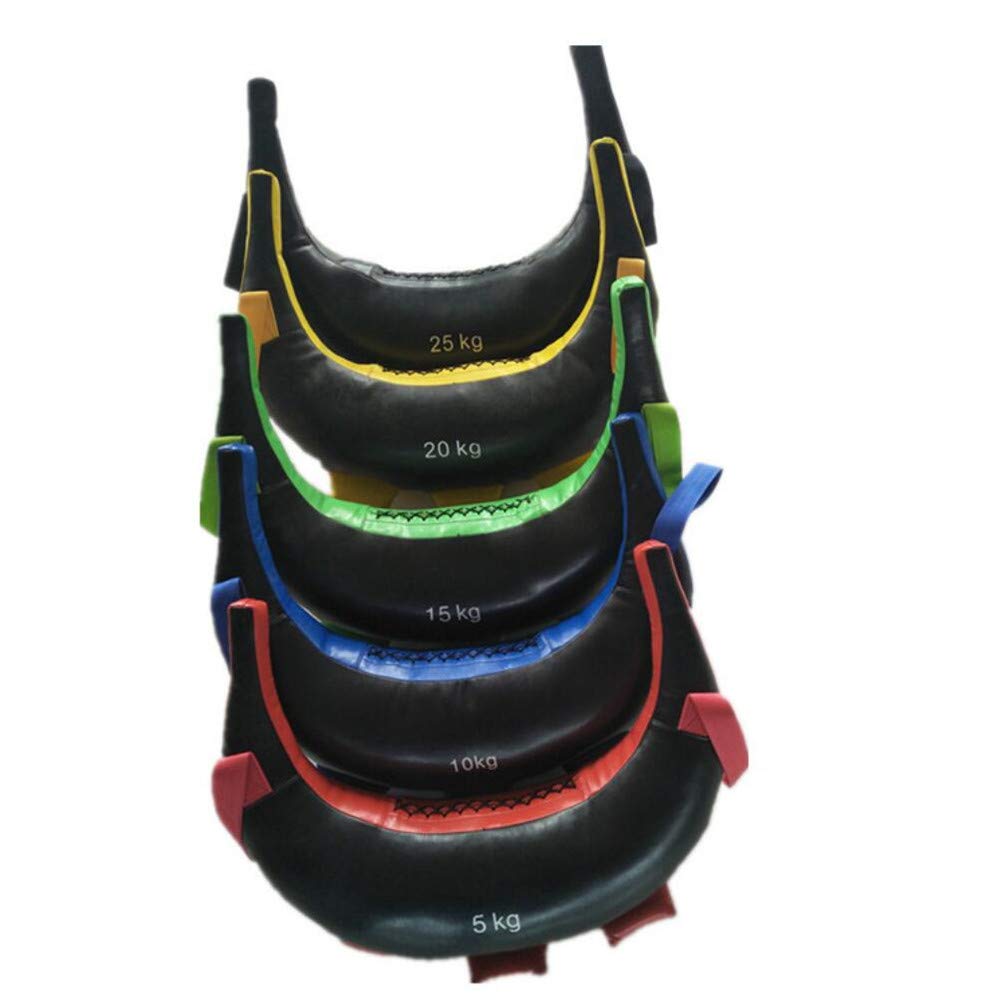 Fitness Squat Ejercicio Pesas Sandbags Cuerno Sandbag Ejercicio de entrenamiento de carga dinámica Heavy Duty Gym Sandbag para ejercicios de entrenamiento de fuerza funcional