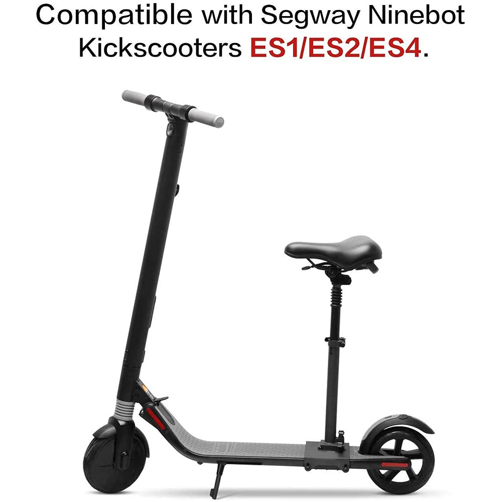 FEC Tech ES Selle de scooter électrique réglable en hauteur pour trottinette électrique Ninbot ES1 ES2 ES4 et autres scooters électriques Siège ergonomique