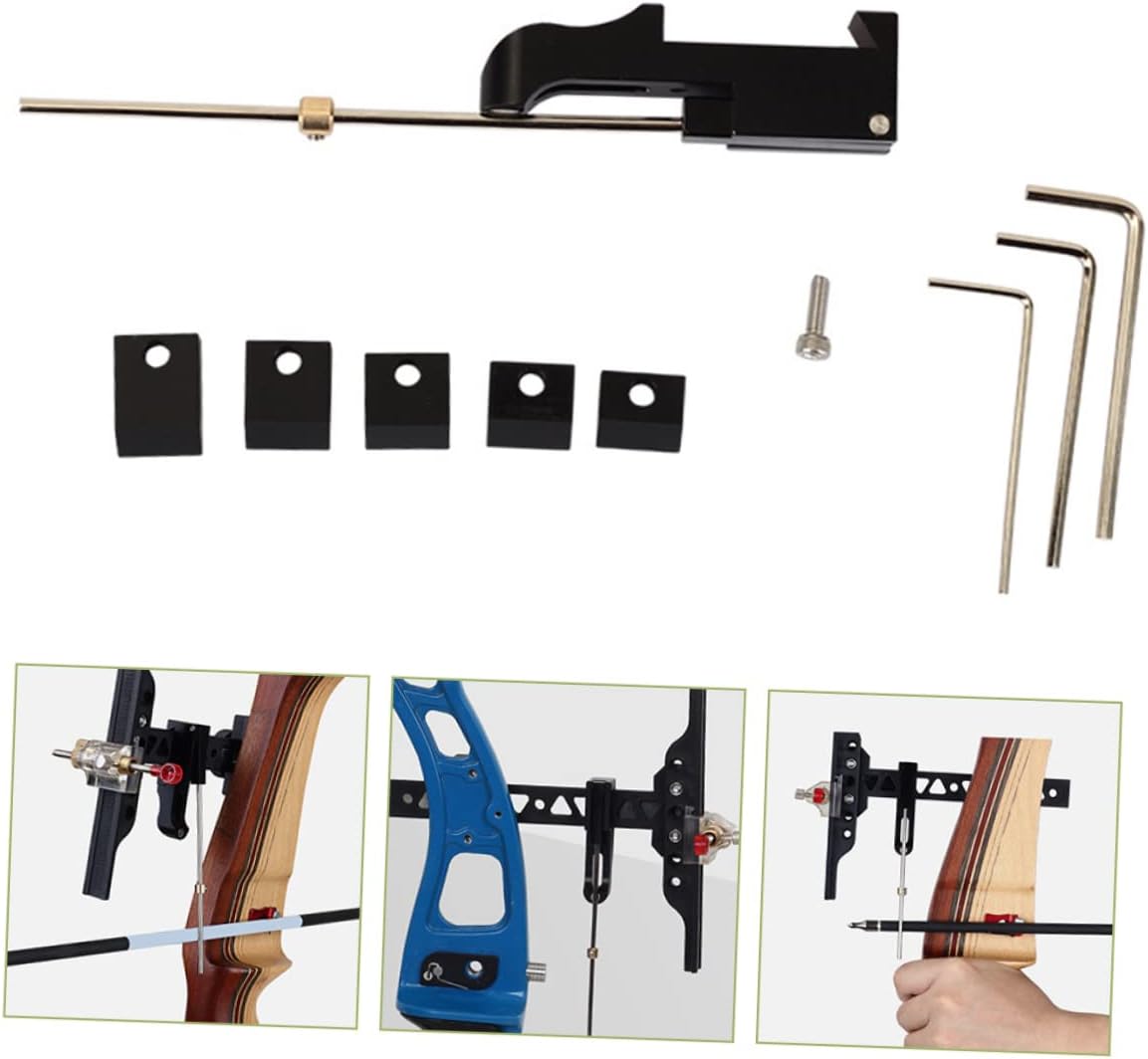 Hemoton Metal Arrow Clicker Set for Recurve Adjustable Signal Device Sturdy Hunting Accessory for Competitive