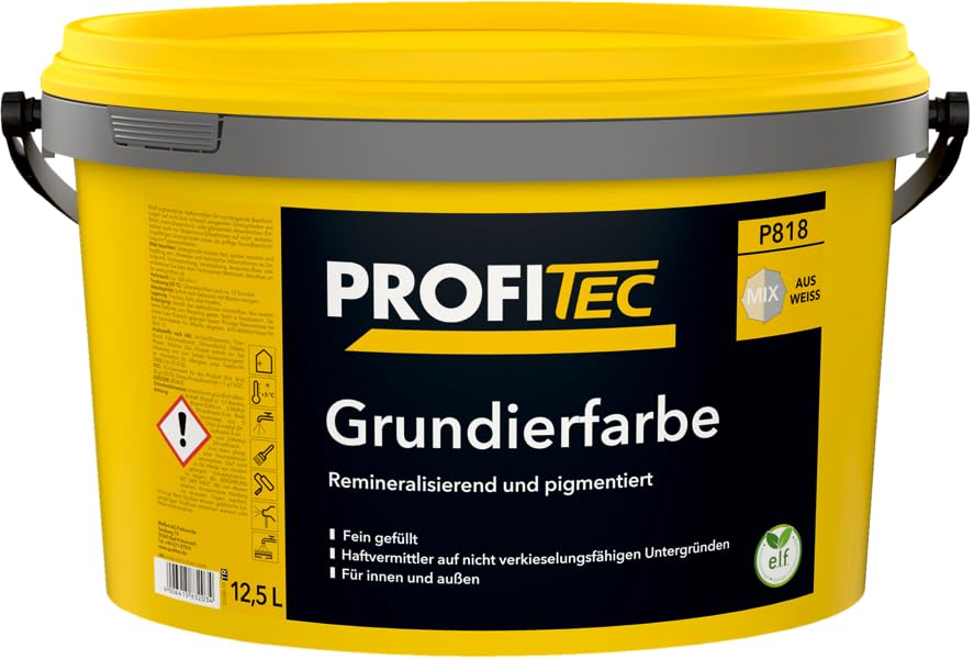 ProfiTec Grundierfarbe P818, weiß pigmentiert, 12,5l
