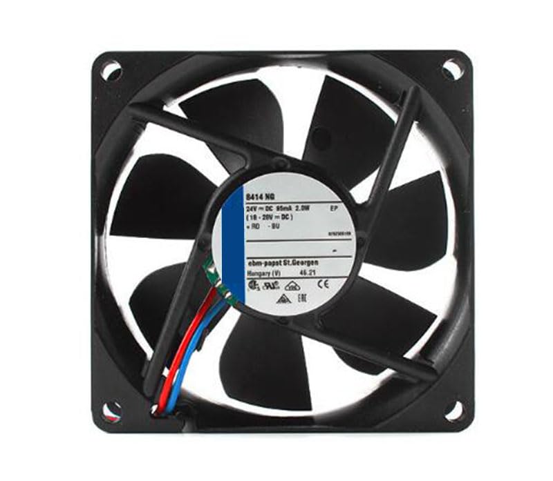 Ventilateur de refroidissement 80 mm 8414NG 24V 2W pour boîtier électronique et rack