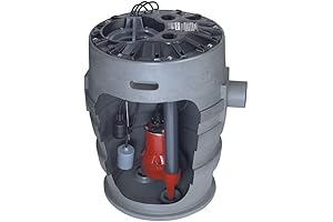 Liberty Sewer Grinder Pump for Septic (1/2 HP, 115V, 2" Discharge)