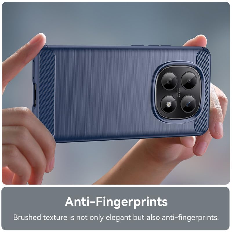 Image of Basic Case for Redmi Note 15 / Note 15 SE /Poco M8 5G (Carbon Fibre Blue)