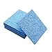 BCQLI 10 Pcs Soldering Iron Special High Temperature Sponge,With Holes 60mm x 60mm x 10mm,Blue