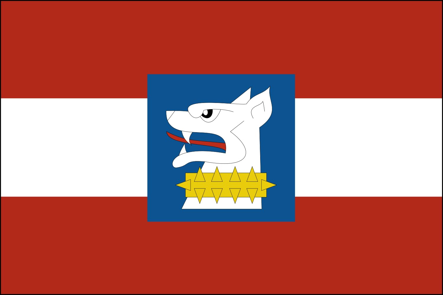 Drapeau paysage Bernardov de 1.35m² pour décorer vos événements outdoor
