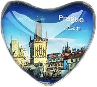 Prag Tschechische 3D Kühlschrank Kühlschrankmagnet Kristallglas Handgemachte Touristische Reise Souvenir Sammlung Geschenk Whiteboard Magnetischen Aufkleber Dekoration