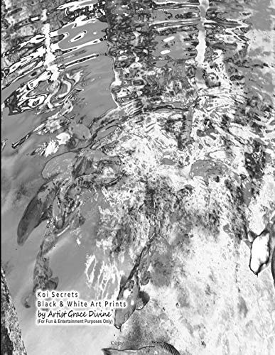Koi Secrets Black & White Art Prints by Artist Grace Divine