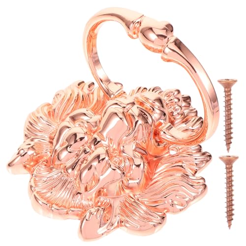 Toddmomy 新中式アンティーク門扉取っ手 ?子?ライオンヘッドドアプルリング ズィンク合金製 木製大門用装飾取手 フロントドアやフェンス