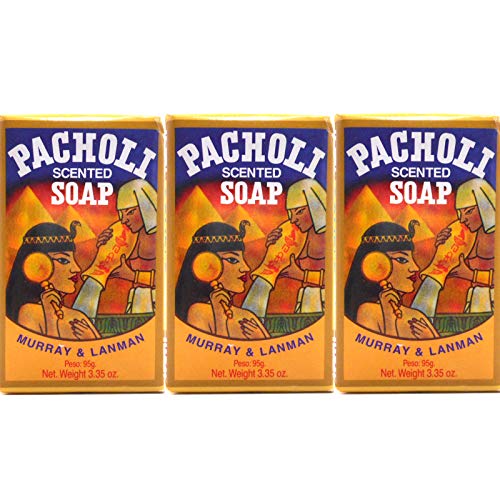 PATCHOULI SCENTED SOAP 3.3oz JABON de PACHOLI SAVON QTY-3