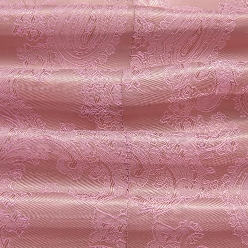 Hi-Tie Pink Mens Blazer Jacket Casual Sport Coats for Men One Button Silk Men's Suit Jackets Paisley Tuxedo Jacket Men4