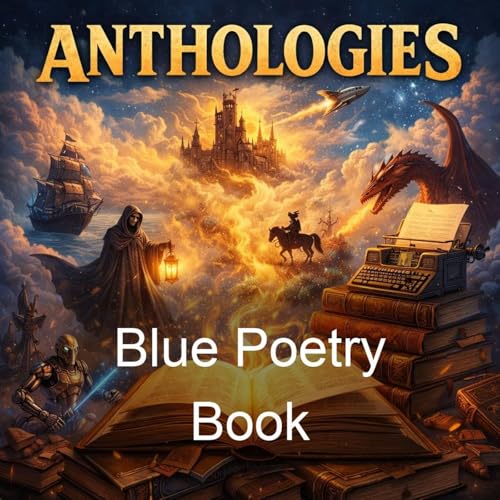 Blue Poetry Book cover art
