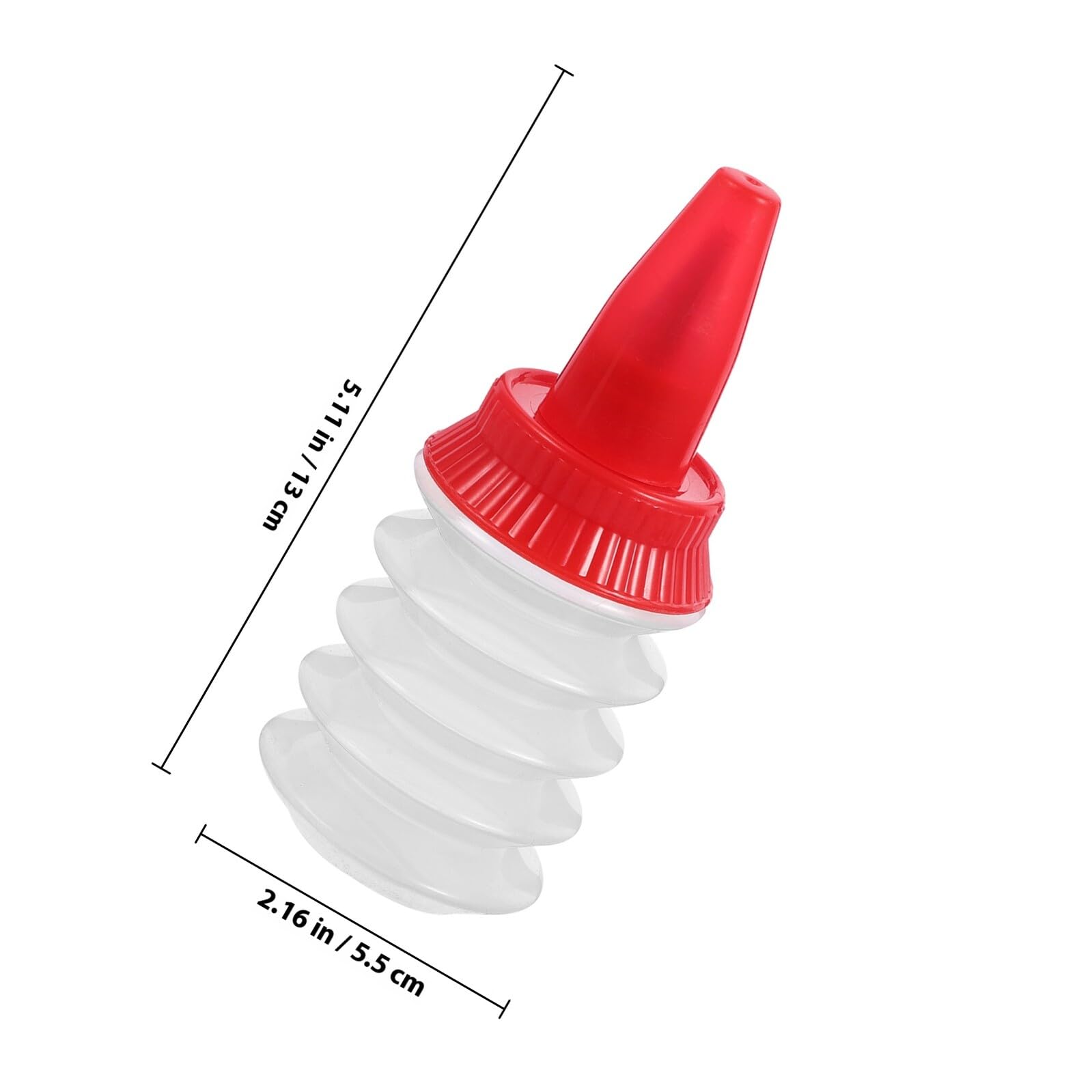 Toyvian Lot de 2 Bouteilles Souples en Polypropylène pour Glaçage de Biscuits et Gâteaux Petite Taille Réutilisables Accessoires Pâtisserie Légers pour Décoration Couleur Aléatoire