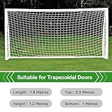 Football Goal Net, Soccer Net Football Training Net Kids Soccer Net for Replacement Goal Net, Goal Net for 6' X 4', 8' X 6', 12' X 6', 24' X 8' Goal Net - Image 9