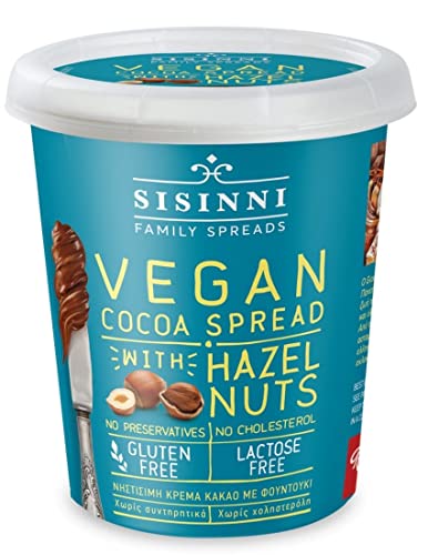 Sissini Vegan Greek Chocolate & Hazelnut Spread 400g