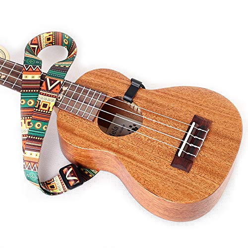 Ukulélé Sangle de style ethnique durable réglable avec ruban à clipser pour ukulélé Hawaï - Les Beatles, Paul McCartney, John Lennon, RIngo Starr, George Harrison Ukulélé Sangle de style ethnique durable réglable avec ruban à clipser pour ukulélé Hawaï – Image 6