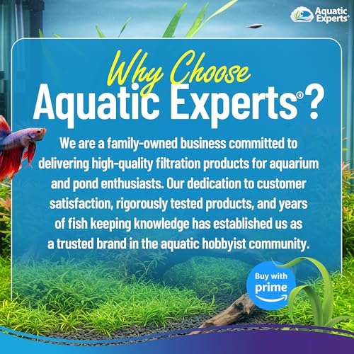 Image of Aquatic Experts Aquarium Water Care Bundle - TankFirst Water Conditioner + KloudAway Water Clarifier, Freshwater Fish Tank Treatment Set, 500 mL Each