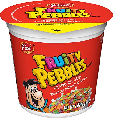 Post Fruity Pebbles Gluten Free Cereal Cups 2 0 Ounce 12 Count Buy Online In Mongolia At Desertcart Productid 132195348