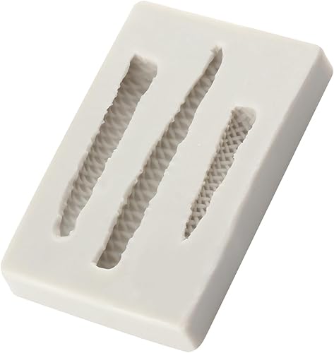 Vista 43 de Sijiangmold Gumpaste - Molde de silicona para veteado de hojas de fondant, moldes veteados para pasta de goma, molde de flores para decoración