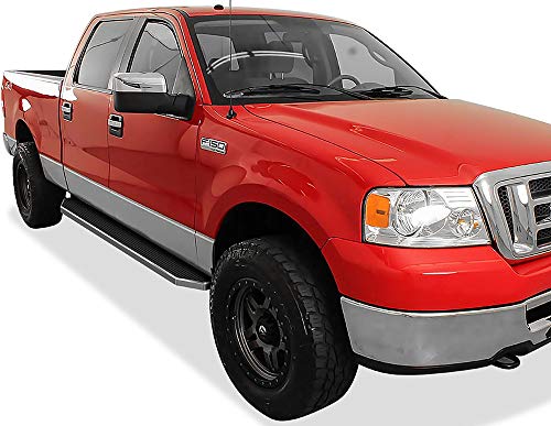 Estribos APS Pulidos para Ford F150 2004-2008 SuperCrew 6in Acero miniatura 6