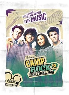 Camp Rock: The Final Jam (TV) Poster (27 x 40 Inches - 69cm x 102cm) (2010) Style B -(Demi Lovato)(Joe Jonas)(Nick Jonas)(Alyson Stoner)(Maria Canals-Barrera)(Kevin Jonas)