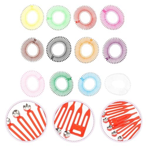Set 12 Peines Elásticos Circulares para Cabello miniatura 6