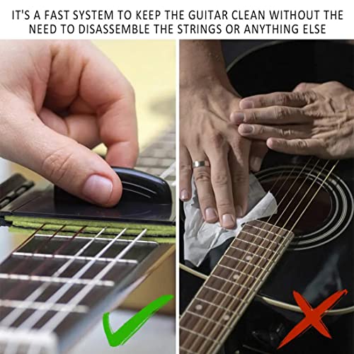 Tomedeks Nettoyant pour cordes et touche de guitare, outil d’entretien pour cordes de guitare, basse et ukulélé - Les Beatles, Paul McCartney, John Lennon, RIngo Starr, George Harrison Tomedeks Nettoyant pour cordes et touche de guitare, outil d'entretien pour cordes de guitare, basse et ukulélé – Image 6