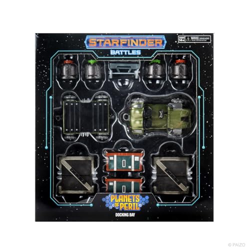 WizKids WZK99004 Docking Bay Premium Set blocs de terrain modulaires peints pour figurines