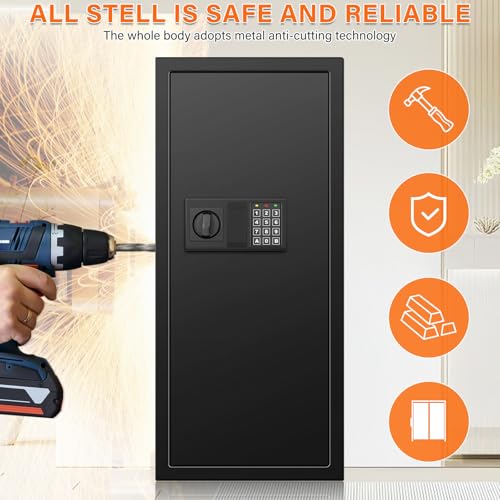 Image of 33.46 inch Tall Hidden Wall Safe 16 inch Stud Centers with Combination Lock
