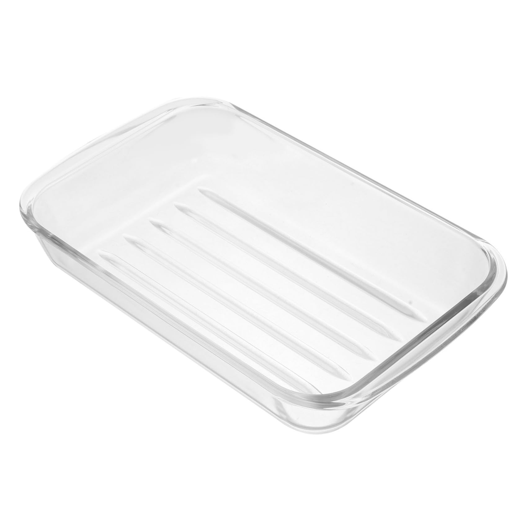 MAGICLULU Molde para Hornear de Vidrio Templado 1.5l, Apto para Microondas y Congelador, Acabado Liso, Adecuado para Horno y Cocina