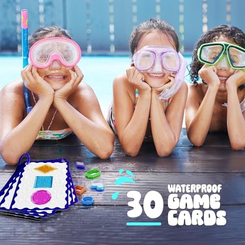 Pool Gem Hunt Diving Game for Kids - Pool Toys for Kids Ages 6 7 8 9 10 11 12 Year Old - Water Games Swimming Dive Toys - Gifts for Girls, Boy, Water Toys Kids Ages 6-8, 8-12, Summer Fun - 5