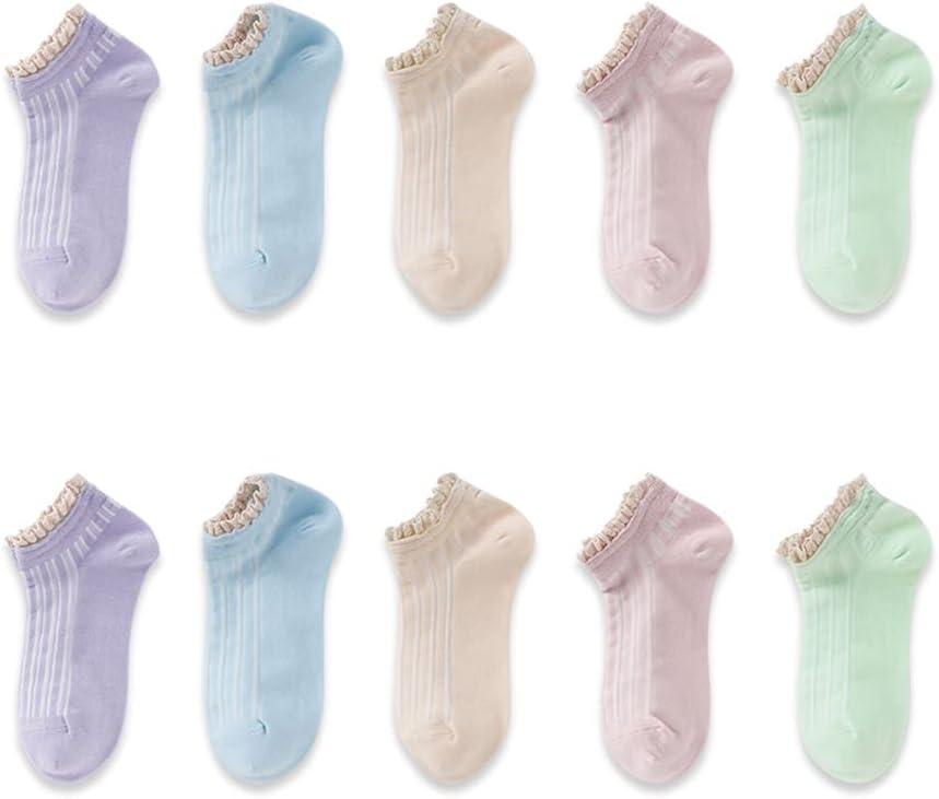 Hiking Socks Cotton Socks for Women 10 Pairs Womens Socks Breathable Socks Suitable for Daily Wear and Office Walking Socks