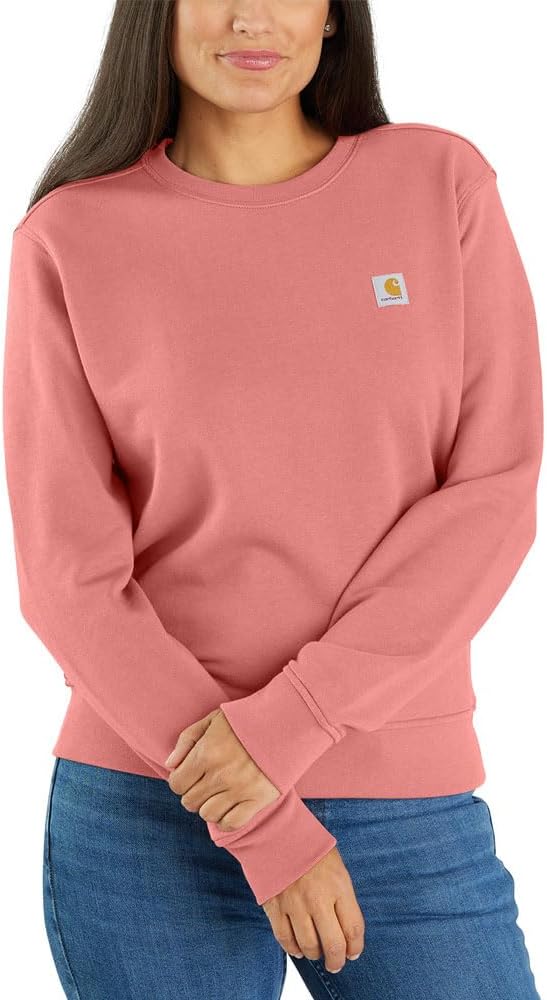 Carhartt Women's Relaxed Fit Midweight French Terry Crewneck Sweatshirt