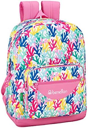 Benetton Coralli Large Backpack with Computer Case