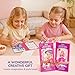 JoyCat 2 Pack Pocket Paint with Water Coloring Books for Kids, Art & Craft Activity Toy Set, Creative Travel & Home Painting Kit, Gifts for Girls & Boys Ages 3-8 (Makeup & Princess)