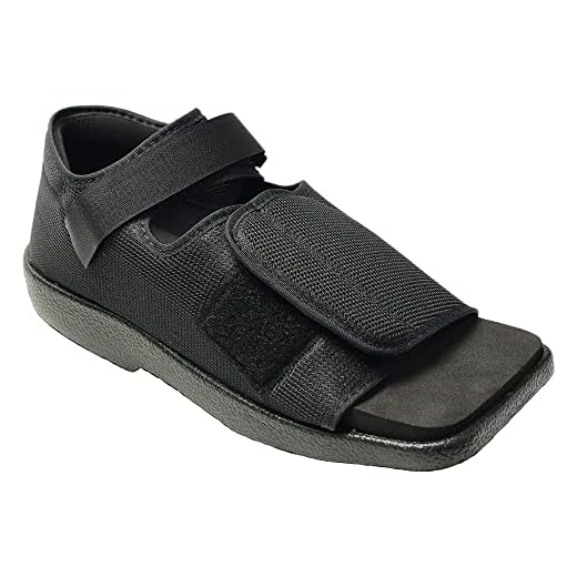 Mars Wellness Premium Post Op Broken Toe/Foot Fracture Square Toe Walking Shoe - Mens - Large