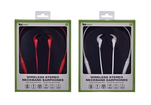 Preisvergleich Produktbild Kabellose Stereo-Kopfhörer, Bluetooth, Rot