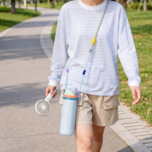 Sangle pour bouteille d'eau haut de gamme compatible Owala Hydro Flask - 4