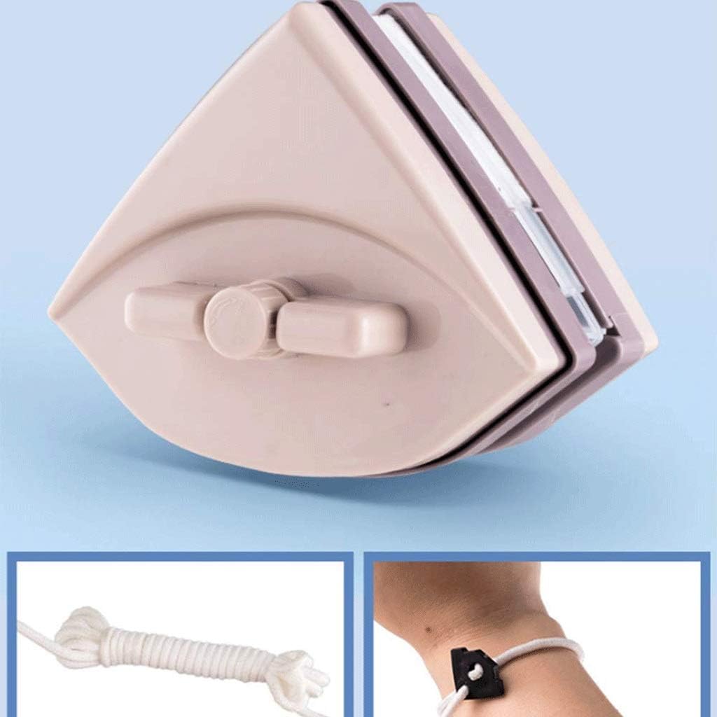 Cleaner Side Glass Cleaning Brush Glass Wiper Squeegee Cleaning Tool with Rope for High-Rise Glazed Windows 5-35 mm